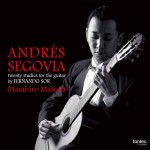 A.Segovia “20 Etudes by F.Sor”